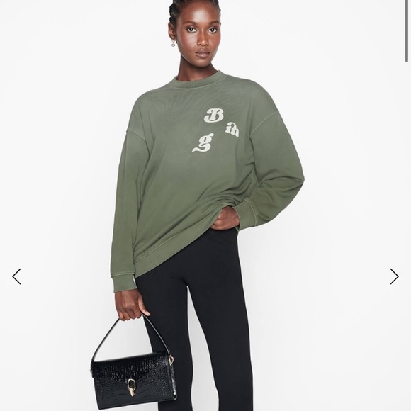Anine Bing Tops - Anine Bing Cody Crewneck Sweatshirt